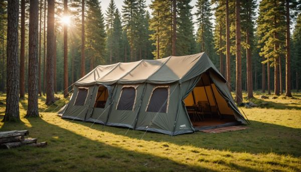 Avantages de la tente lodge en camping : un choix confortable et pratique