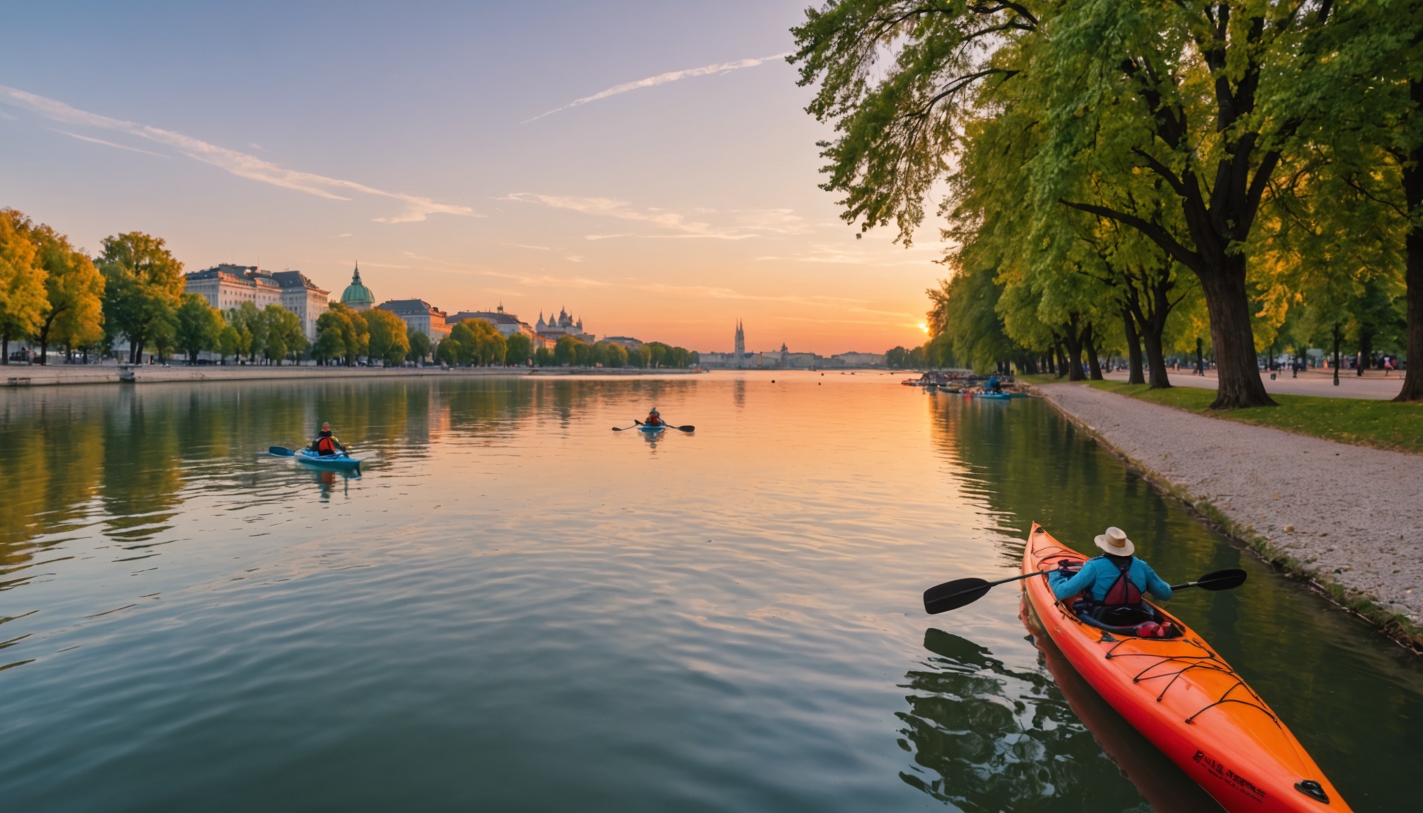À la découverte des plus beaux spots de kayak à Vienne : Guide complet pour les passionnés