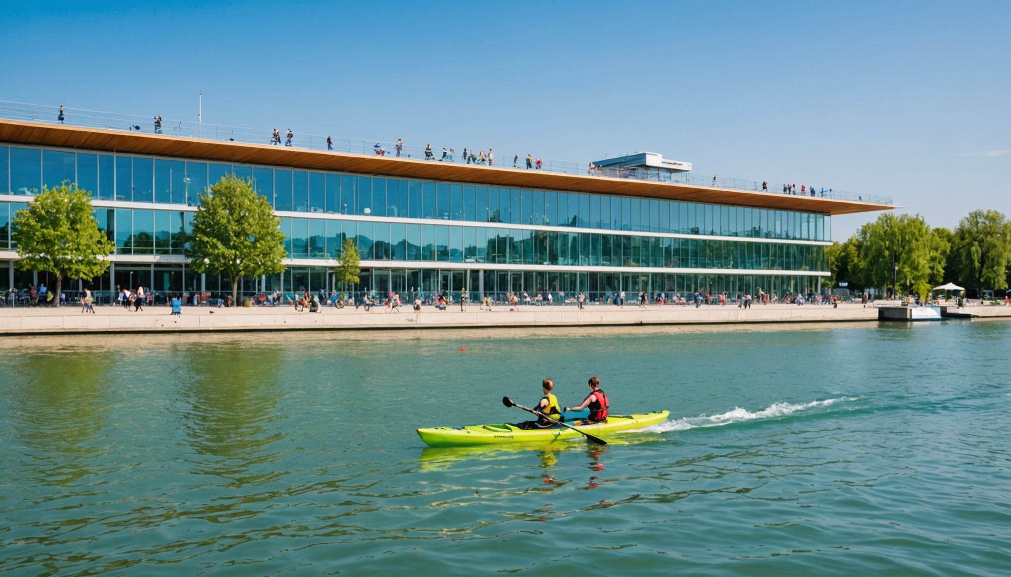 Guide complet des activités à la base nautique de Vienne : Plaisirs aquatiques pour toute la famille